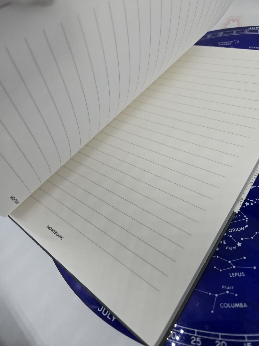 Montblanc 130299 Size 149 Notebook – no cello no box distress on silver edging