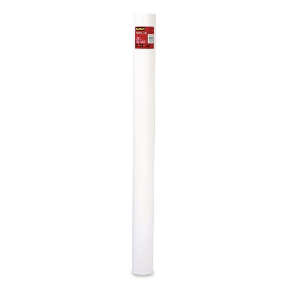 Scotch 7982CT 48 in. Long 4 in. Diameter Mailing Tube – White (12/Carton) New