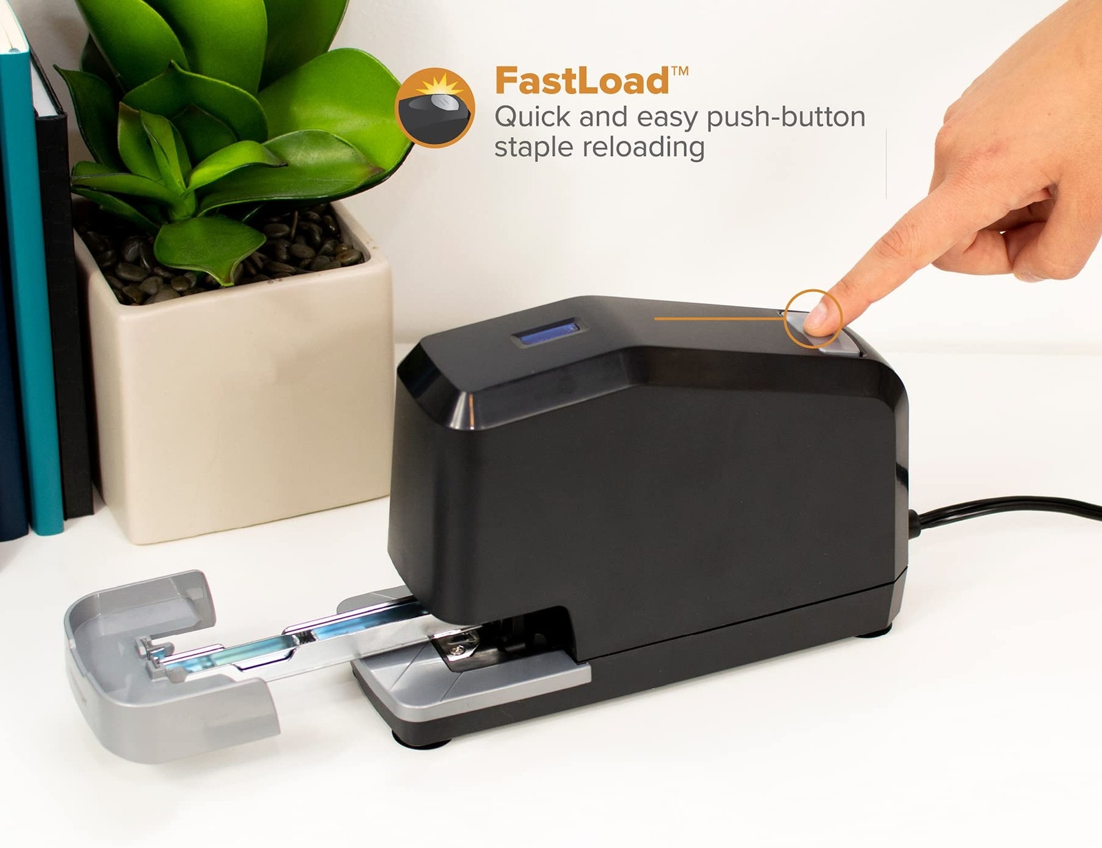 Bostitch Office Impulse Heavy Duty Electric Stapler Value Pack, 45 Sheet Capa…
