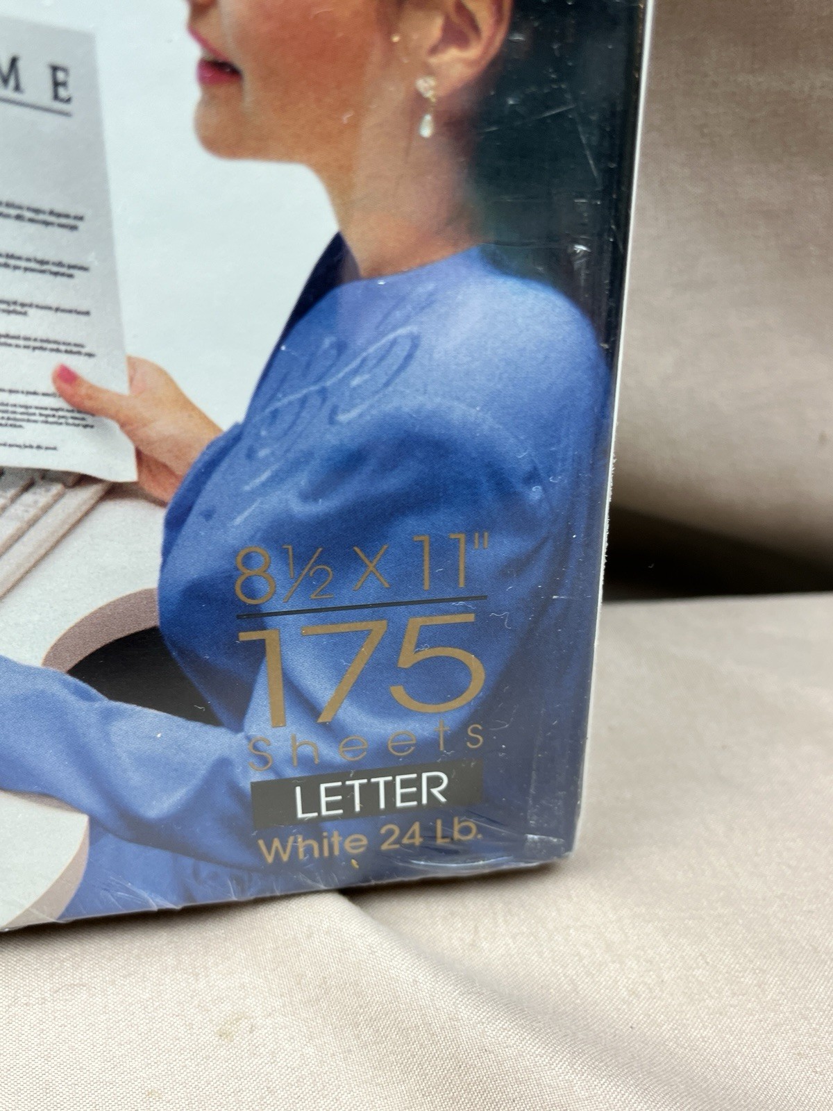 Hammermill Laser Bond Printer Paper 24lb 8 1/2x 11 Made USA New NIP Vtg 02278-8