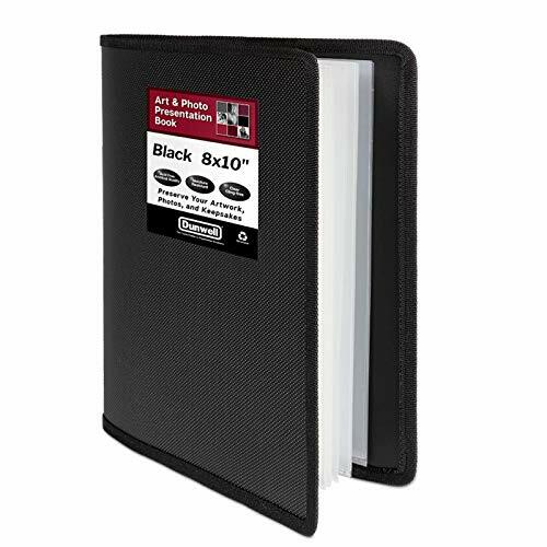 Dunwell 8×10 Photo Album Binder,24 Pocket Bound Presentation Book,48 Pages