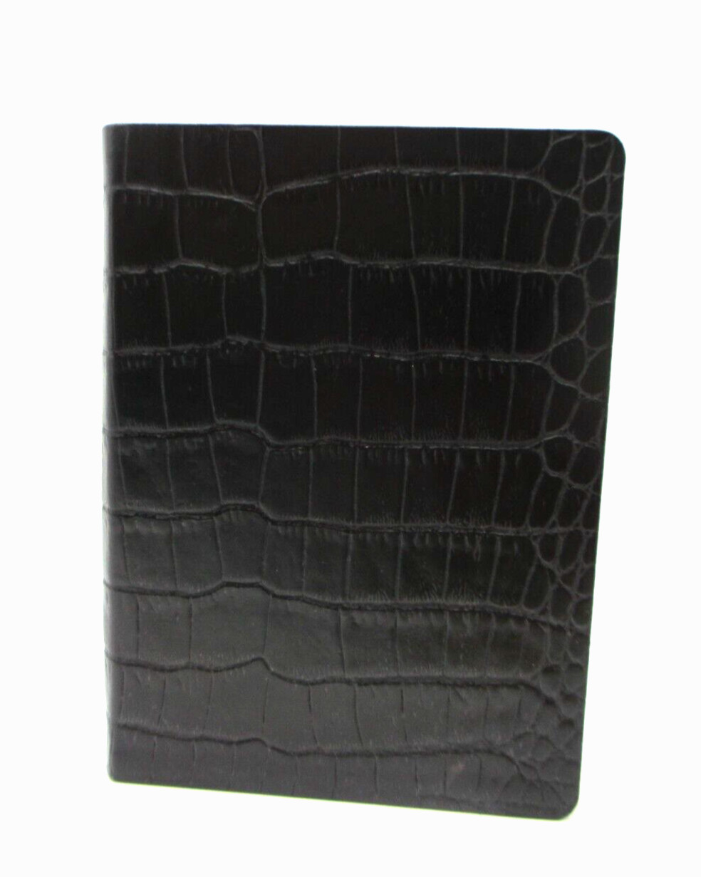 United States Travel Journal 6″ Soft Leather Cover Graphic Image 1995 Croc RED