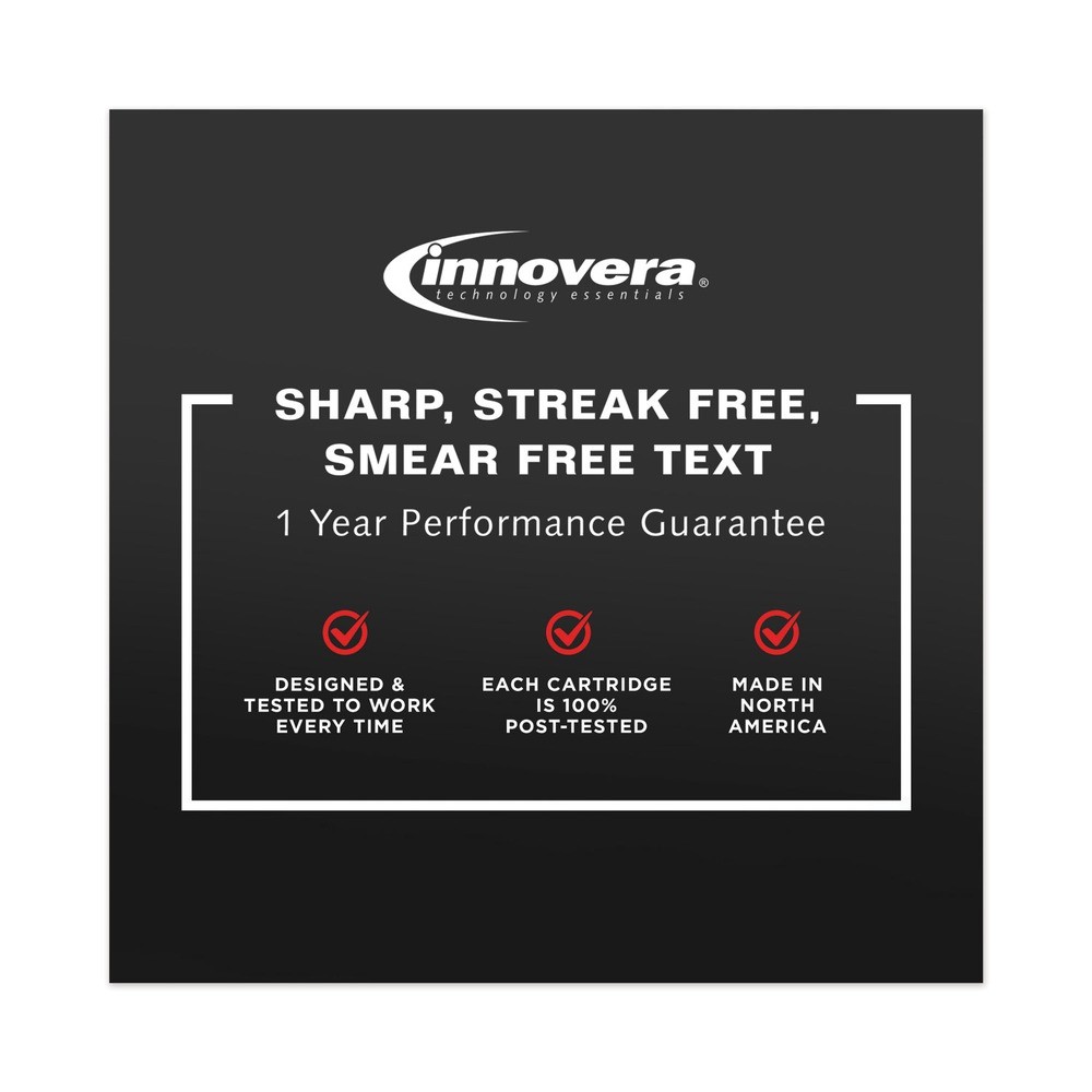 Innovera 62B 200 Page-Yield Remanufactured Ink – Black Certified Refurbished