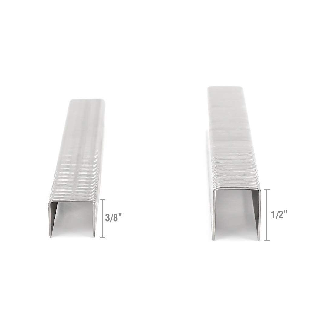 ARROW 2000 Count T50 Stainless Steel Staples #508SS1 1/2″ 12mm #506SS1 3/8″ 10mm