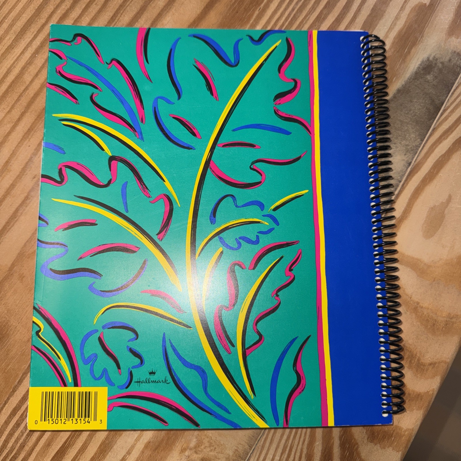 Hallmark Greeting Card Spiral Bound Monthly Organizer Vintage