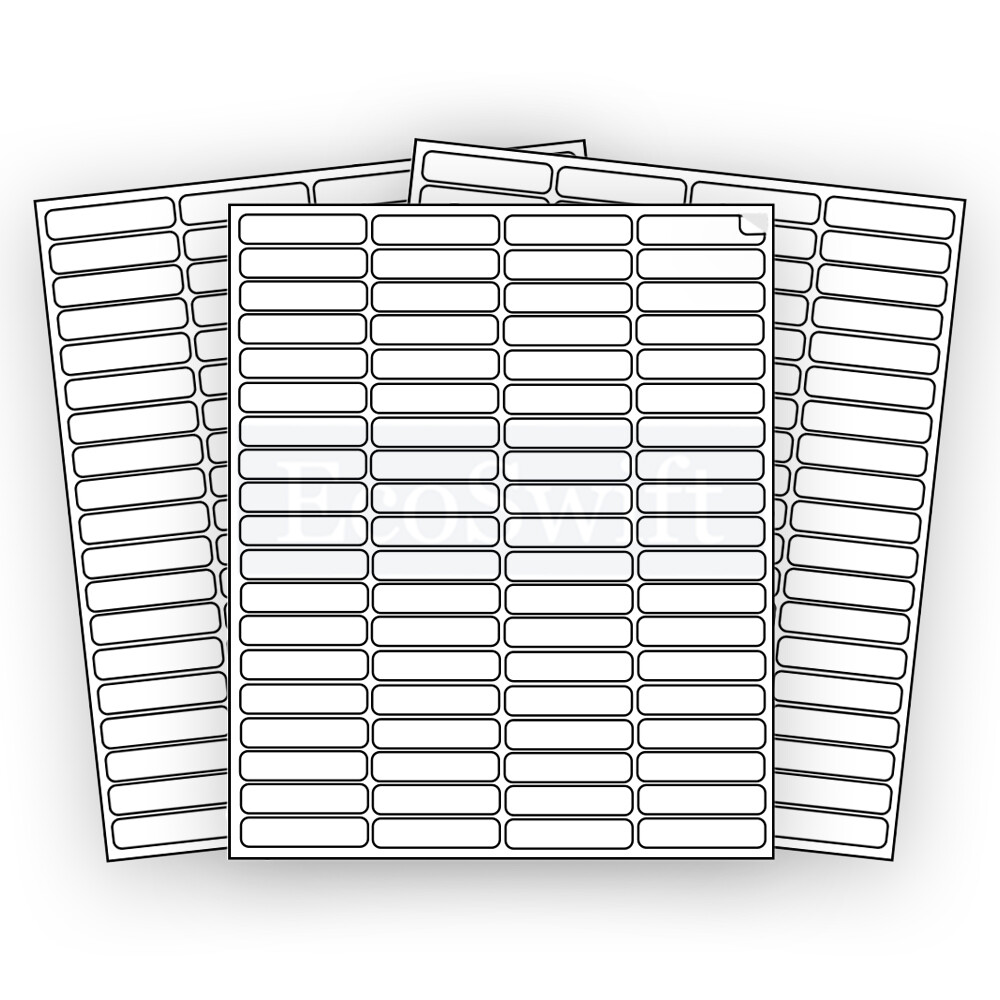2000 1.75×0.5 EcoSwift Laser Address Shipping Mailing Labels 80/sheet 1 3/4 x1/2