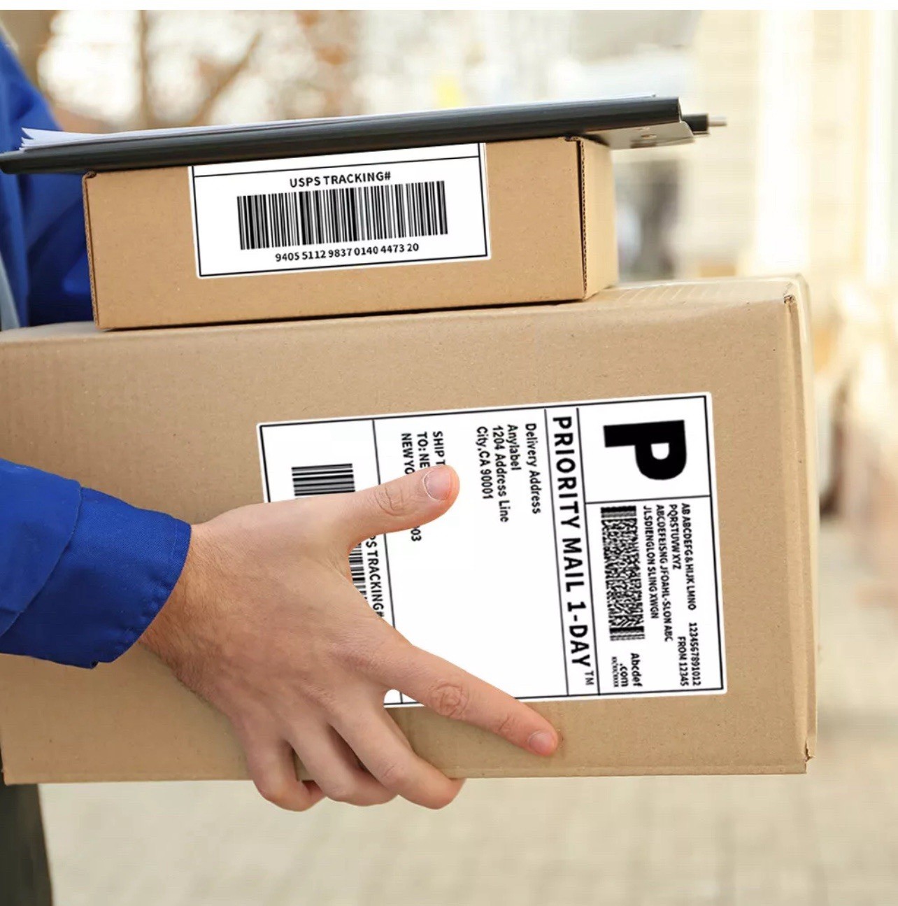 2X Rollo 4″x6″ Direct Thermal Shipping Labels for Zebra and Rollo 500 PCS NEW US
