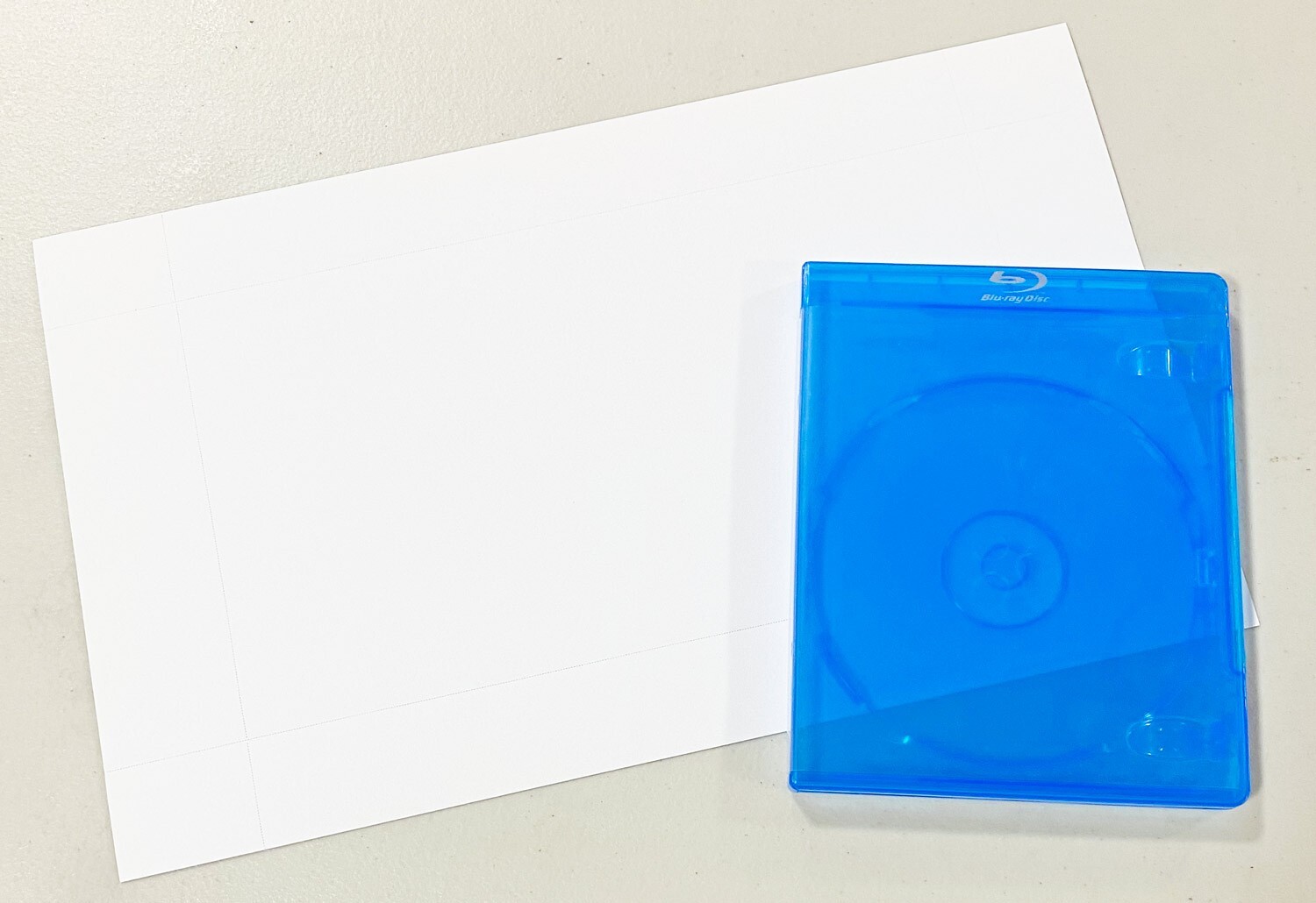 Blu-ray Standard Size 12mm Case Insert Covers Photo Matte 75 sheets 43383HR