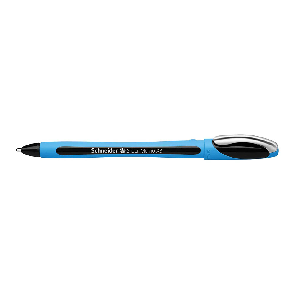 Schneider Slider Memo XB Viscoglide Ballpoint Pen, Black