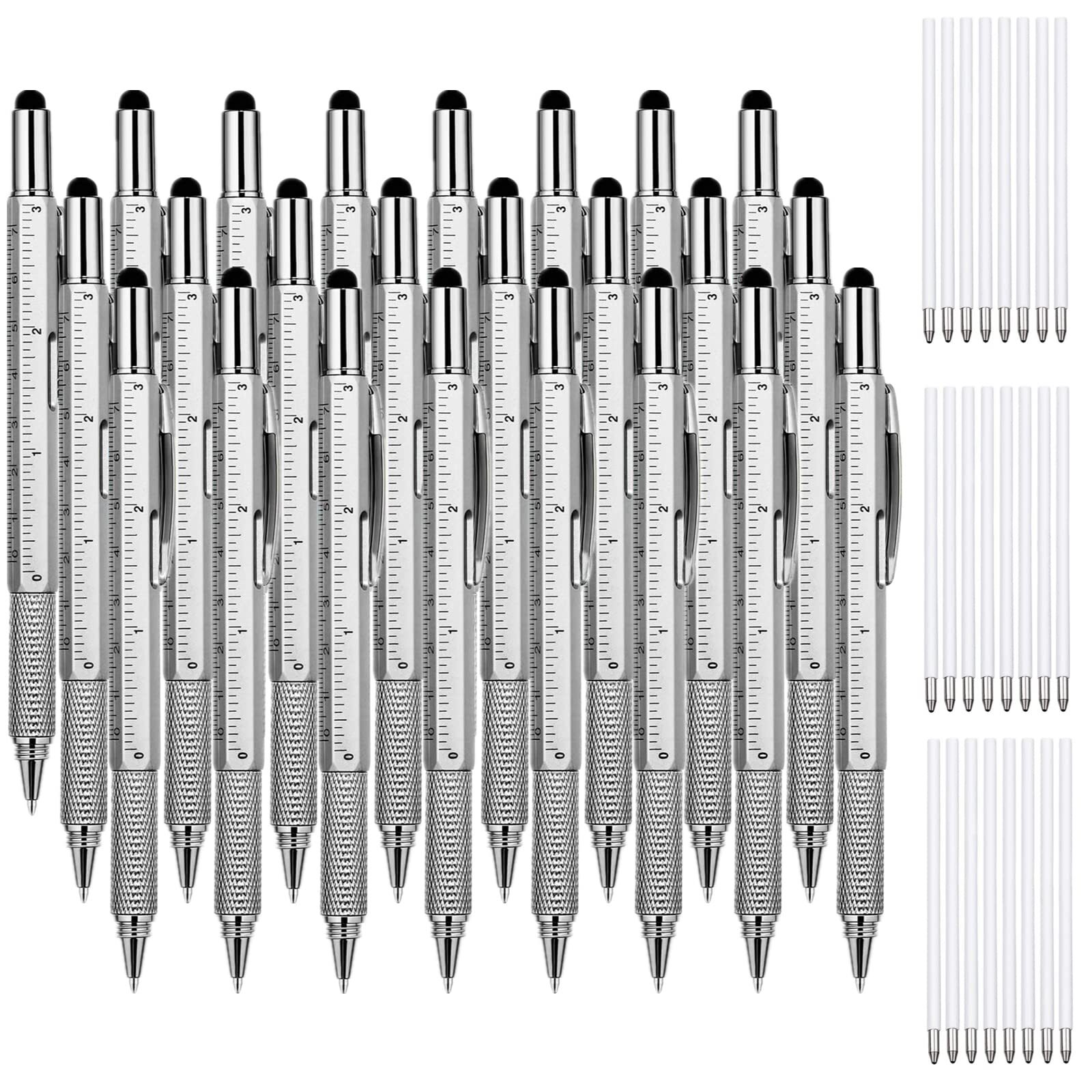 24 Pcs 6 in 1 Multitool Pen Gifts for Men Fathers Day Christmas Gifts for Men…