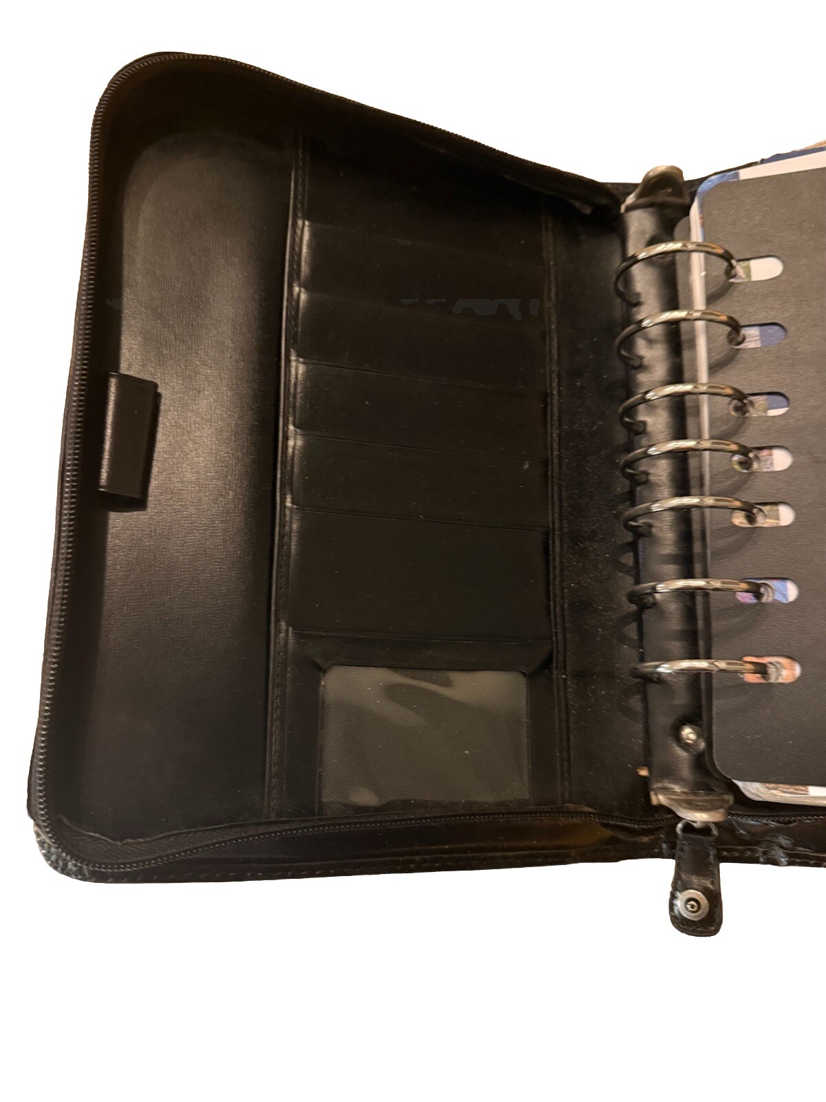 Franklin Covey Signature Napa Leather Zipper Binder – Classic Size. New Year.