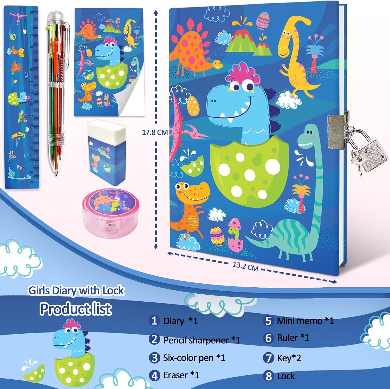 Educational Learning Toys for Girls Kids Toddlers Age 3 4 5 6 7 8 Years Old New