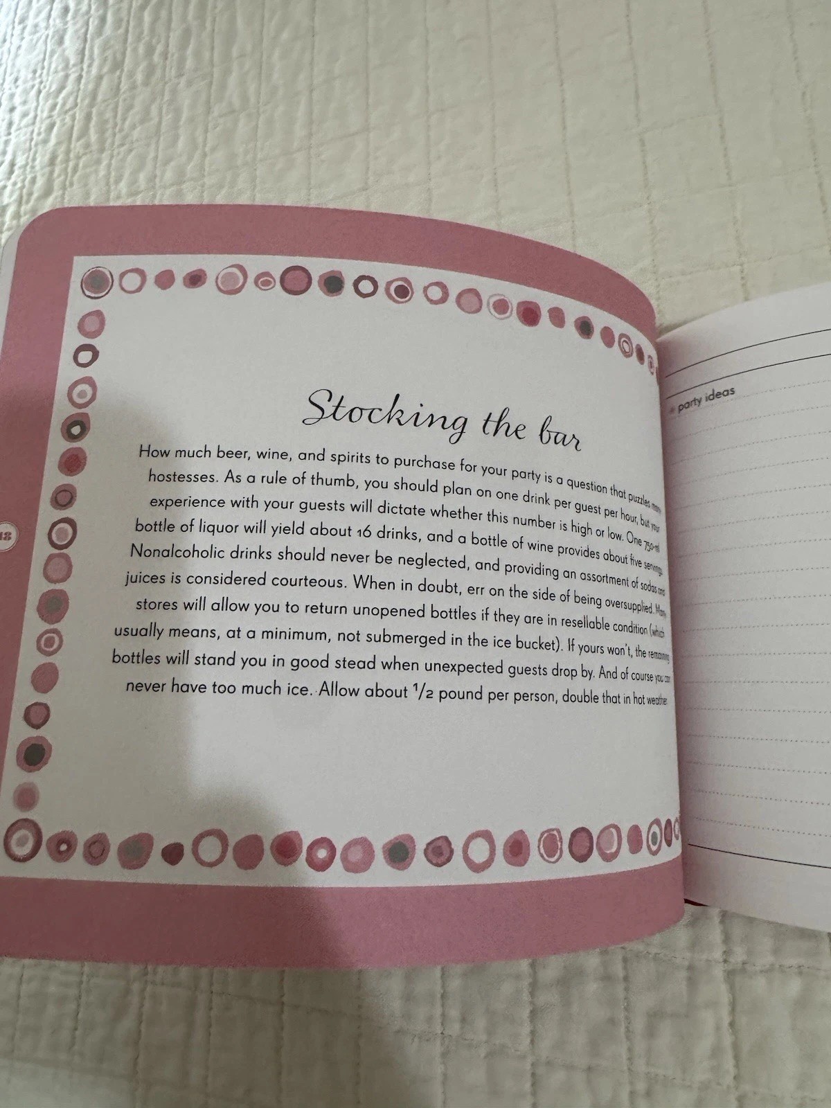 Chronicle Books The Hostess Diary Illustrated Journal Hostess Gift Holiday Party