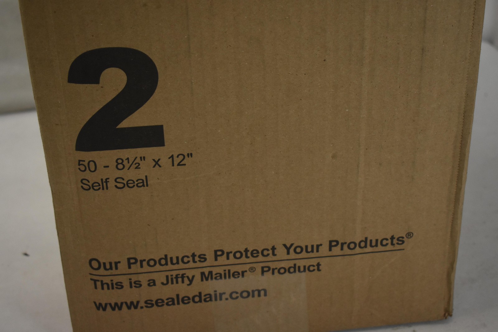 Sealed Air TuffGard Extreme Cushioned Mailers #2 8.5×12 Self-Seal 50ct