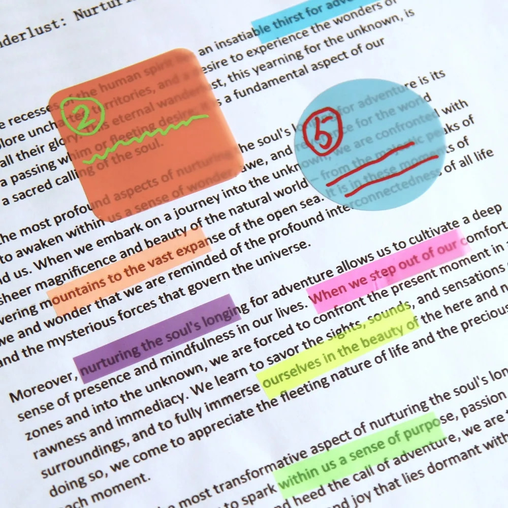 Sticky Notes Self Stick Memo Pads Assorted Colors for Office School 12 Pads
