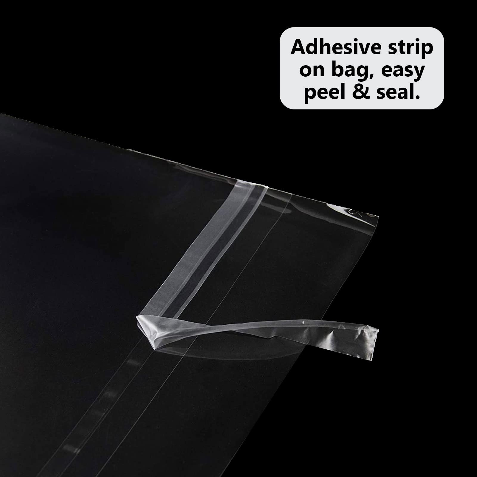 50 Pack Acid-Free Crystal Clear Sleeves Storage Bags for 18×24 Art Prints/Pic…