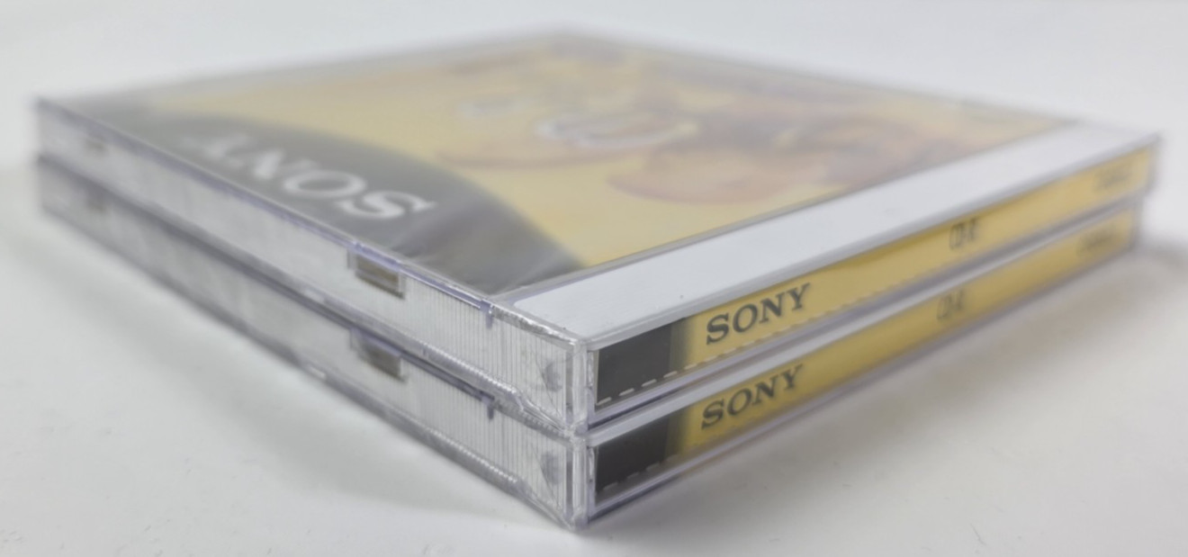 Sony CD-R 700MB 80min 48x High Speed Recordable Lot of 2 New Sealed