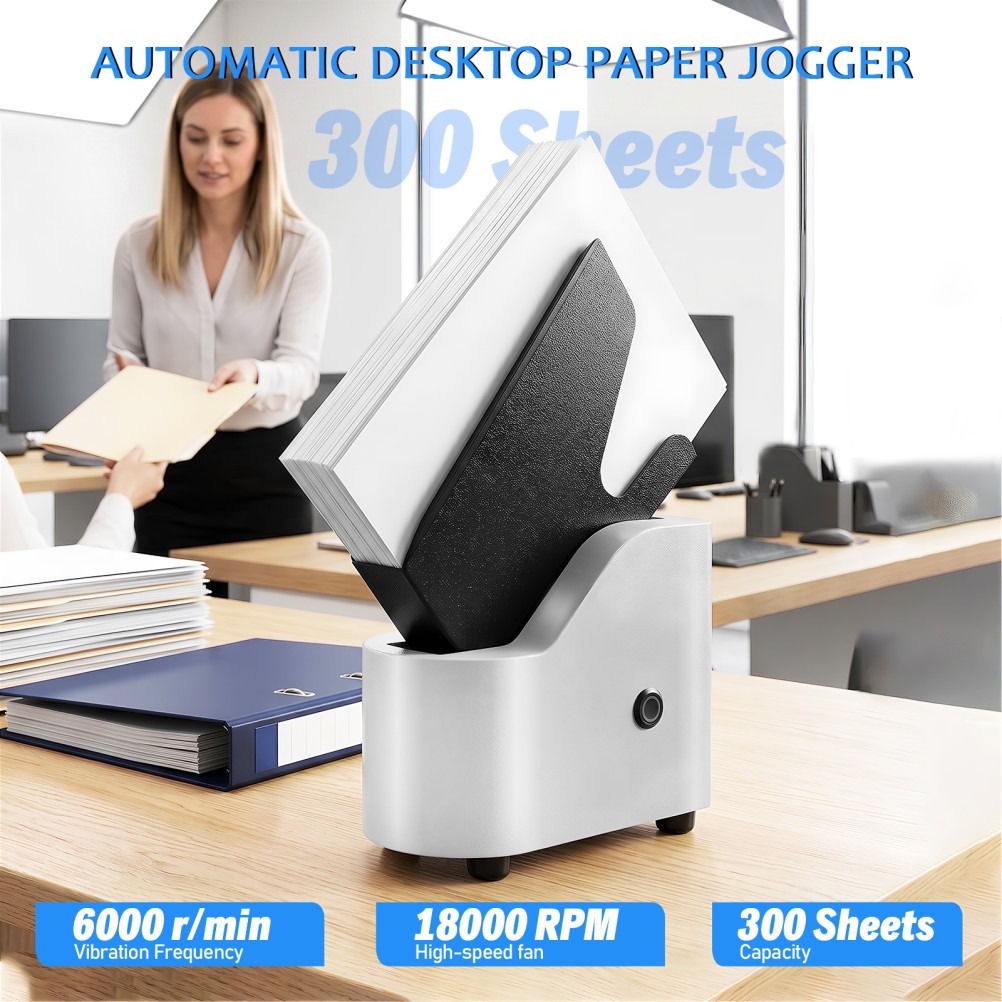 Automatic Paper Sorting Machine 6000RPM Desktop Paper Jogger 50mm for Envelopes