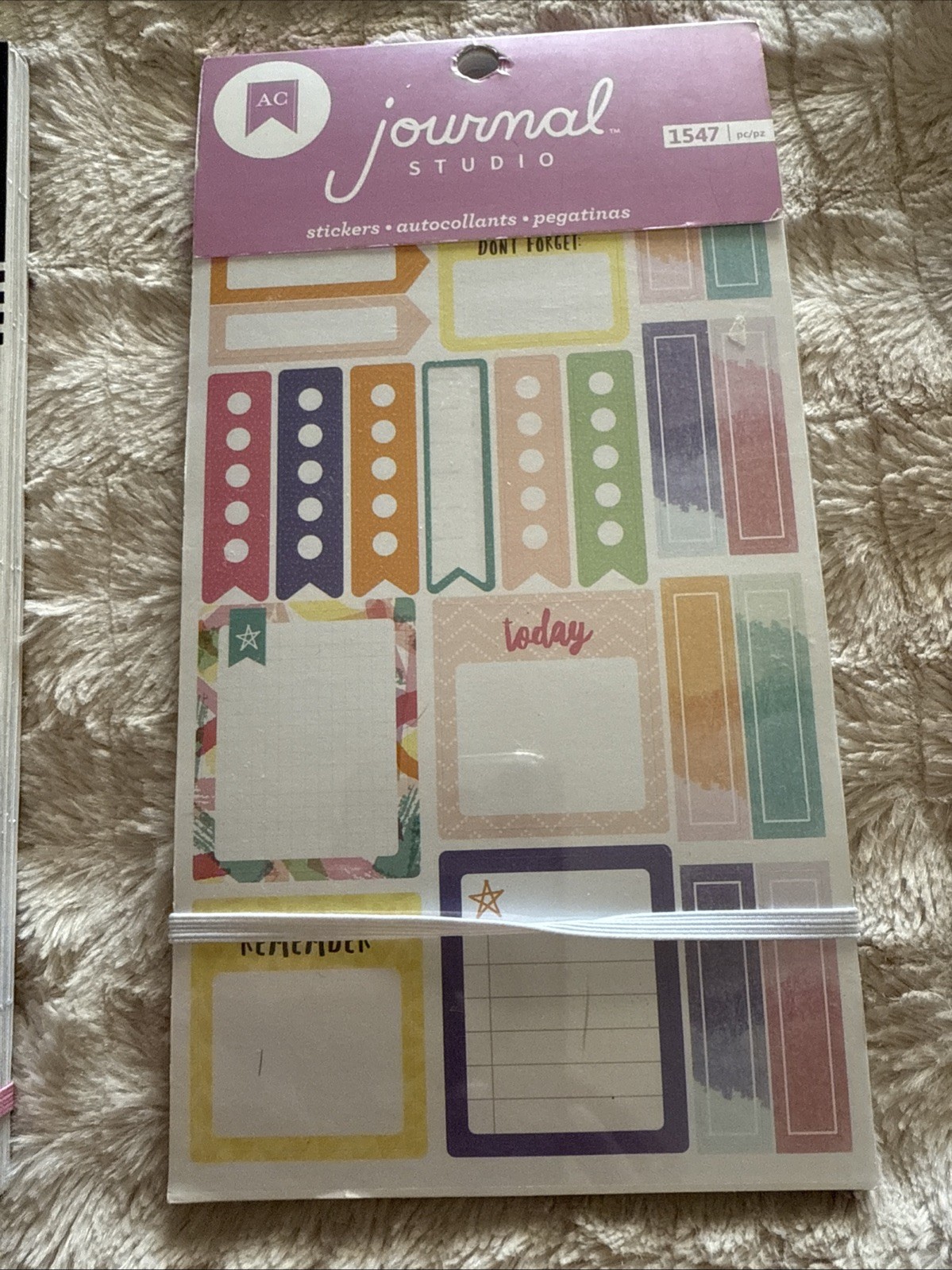 The Happy Planner Sticker Books LOT OF 3 Some Missing a Few Stickers