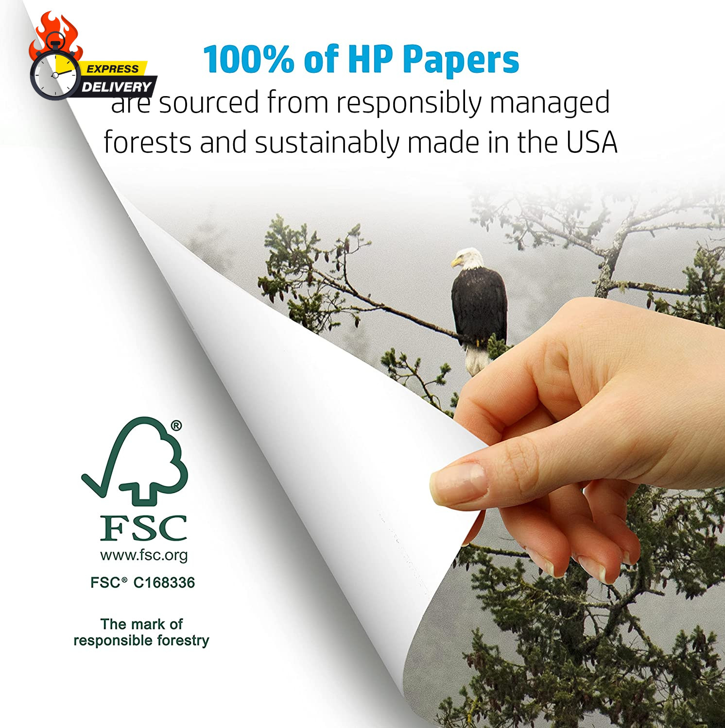 HP Printer Paper | 8.5 X 11 Paper | Copy &Print 20 Lb | 1 Ream Case – 500 Sheets
