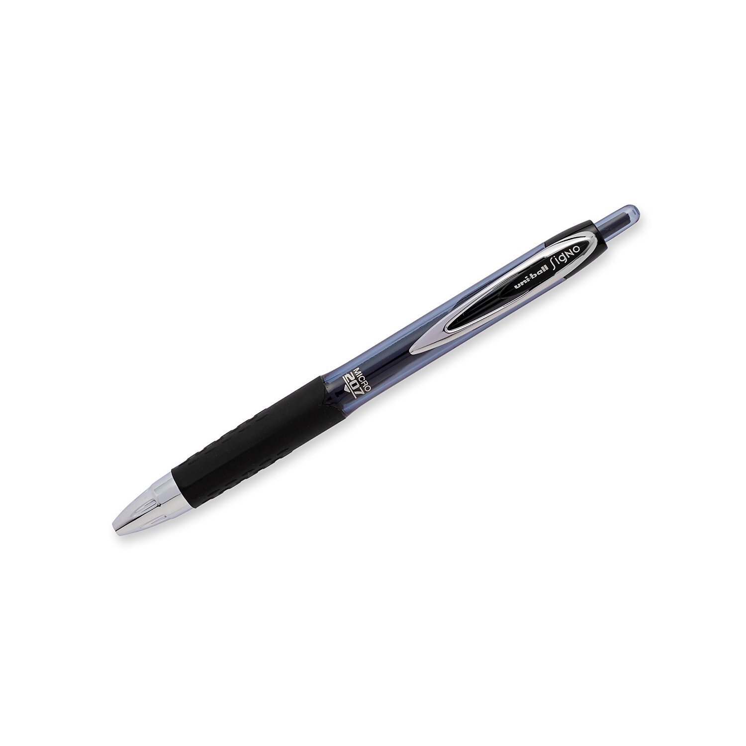 Signo 207 Retractable Gel Ink Roller Ball Pen 0.5mm Micro Needle Point Pack o…