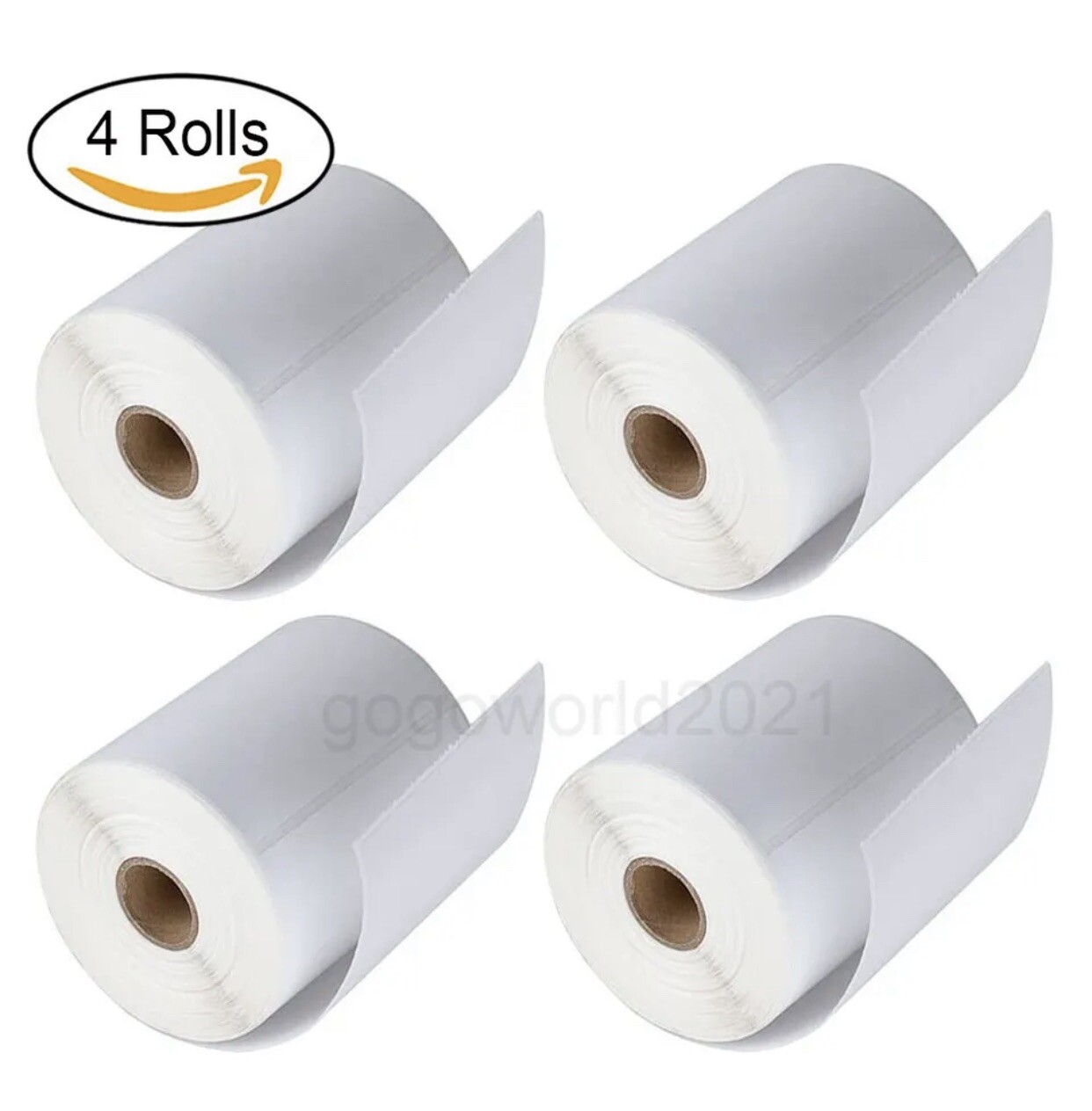4 Rolls 4×6 Direct Thermal Shipping Labels – 250 Per Roll – 1000 Labels USPS UPS