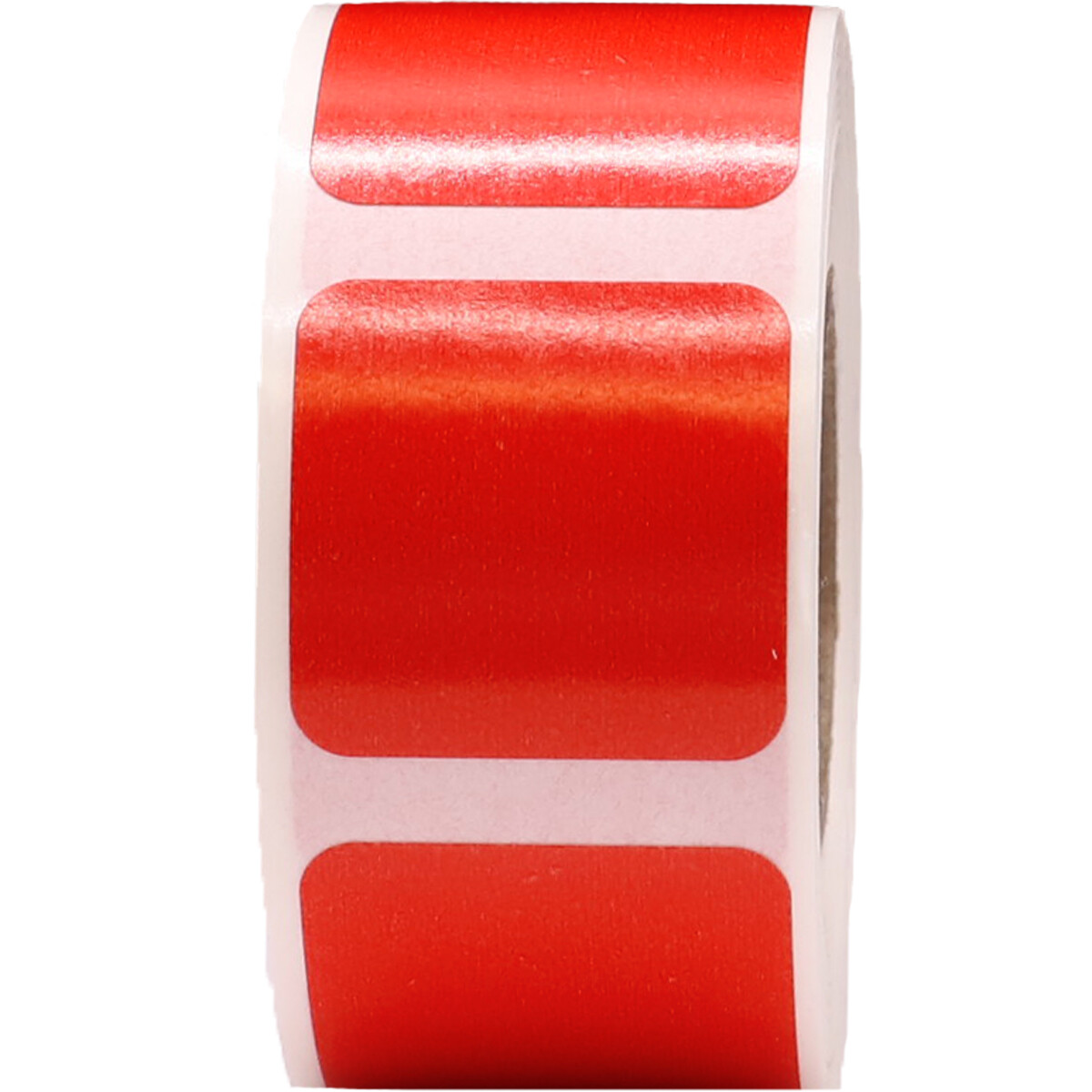 Square Stickers | 1″ Inch Wide | 500 Pack | Pick One Color