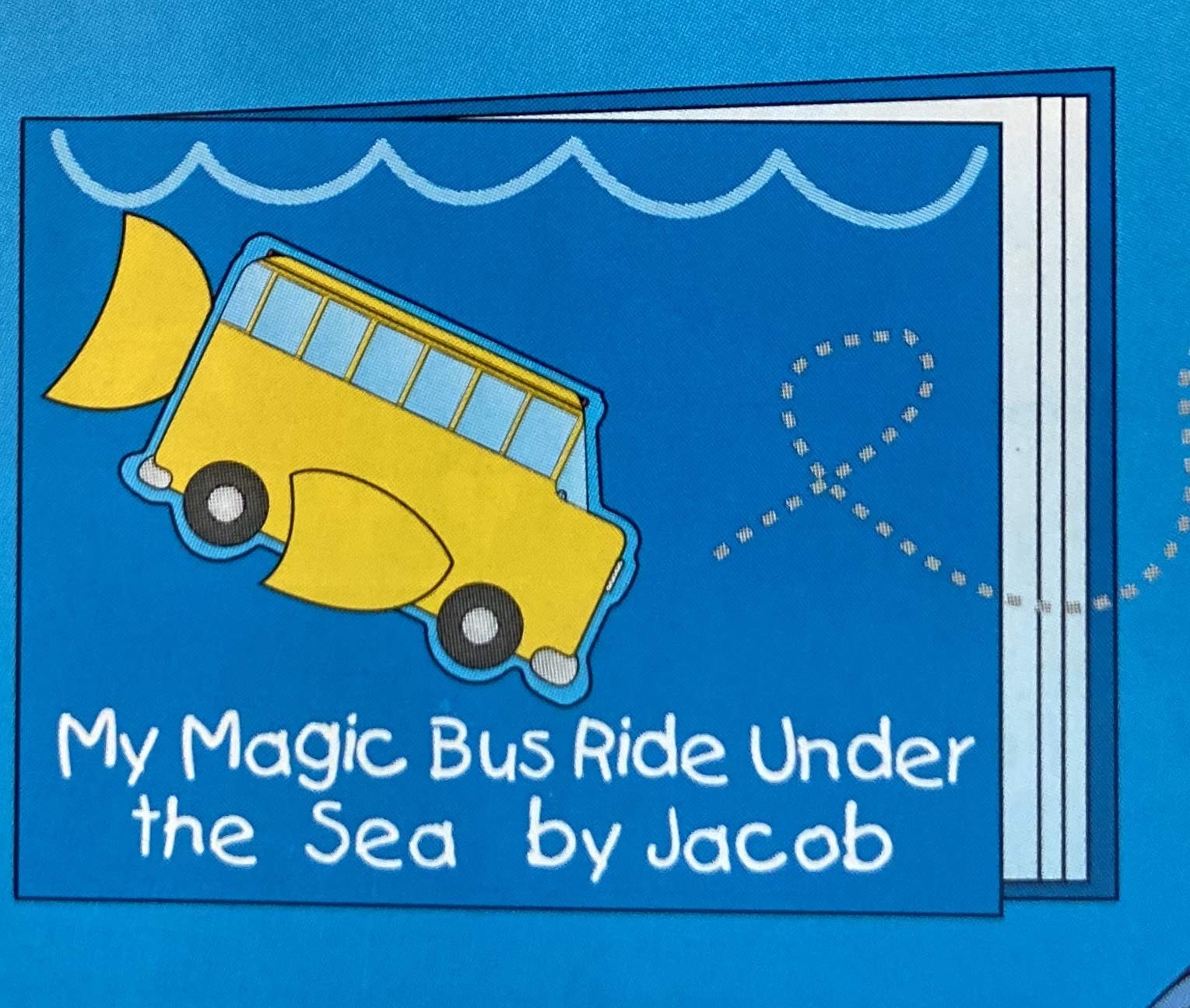 SHAPES ETC. 50 Sheets School Bus Large Notepad Bus Cut-Outs Versatile Classro…