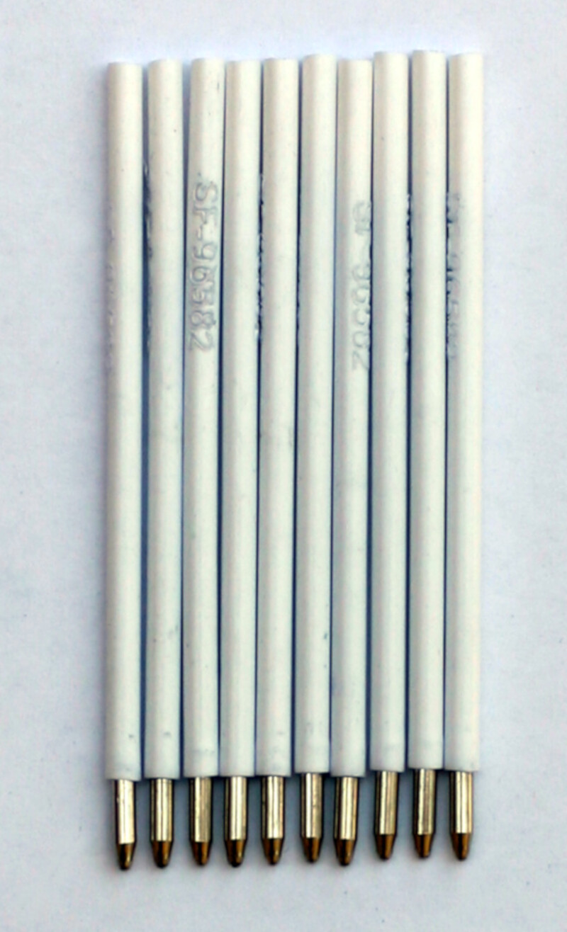 Refills for Kikkerland 4-In-1 Multifunction Pen Tool, 10-Pack, BLACK