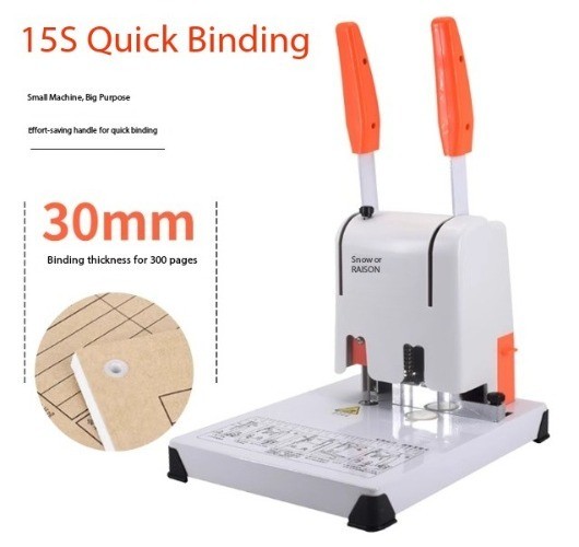 CD-310 Binding Machine for Financial Accounting Documents and Voucher Ledgers