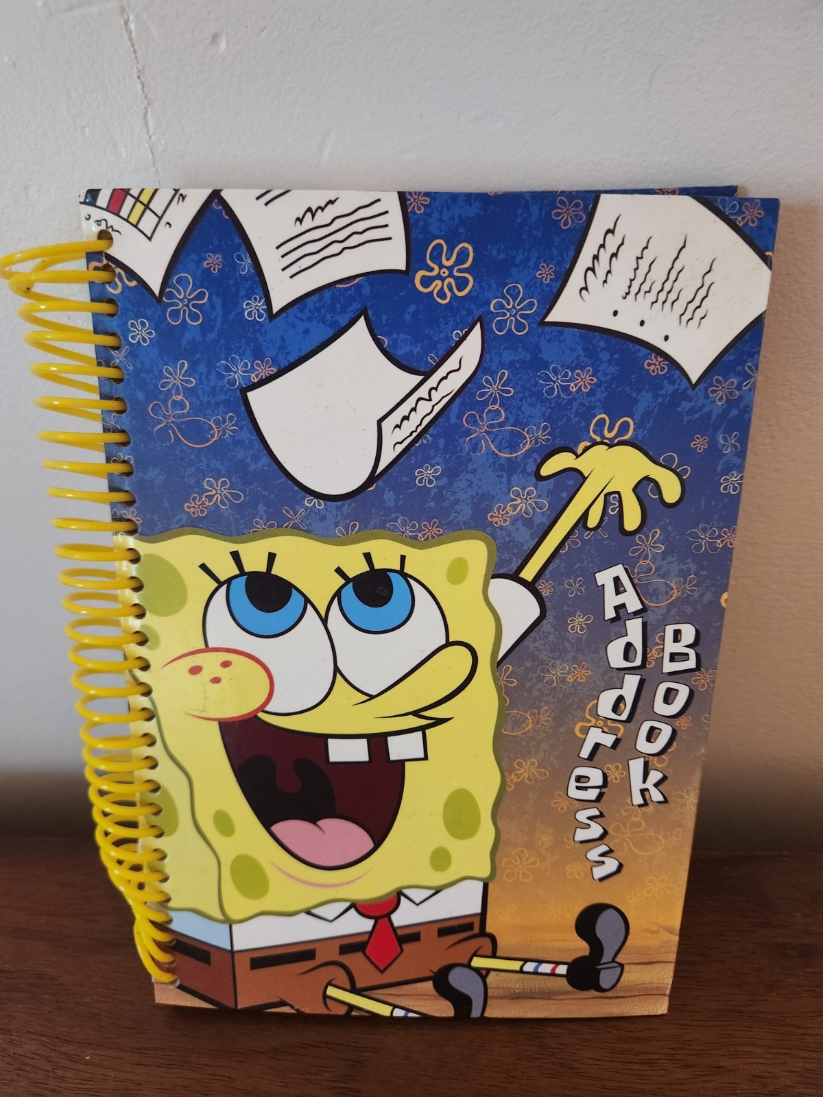 SpongeBob SquarePants Vintage Address Book Nickelodeon 2004 Patrick Viacom Y2k