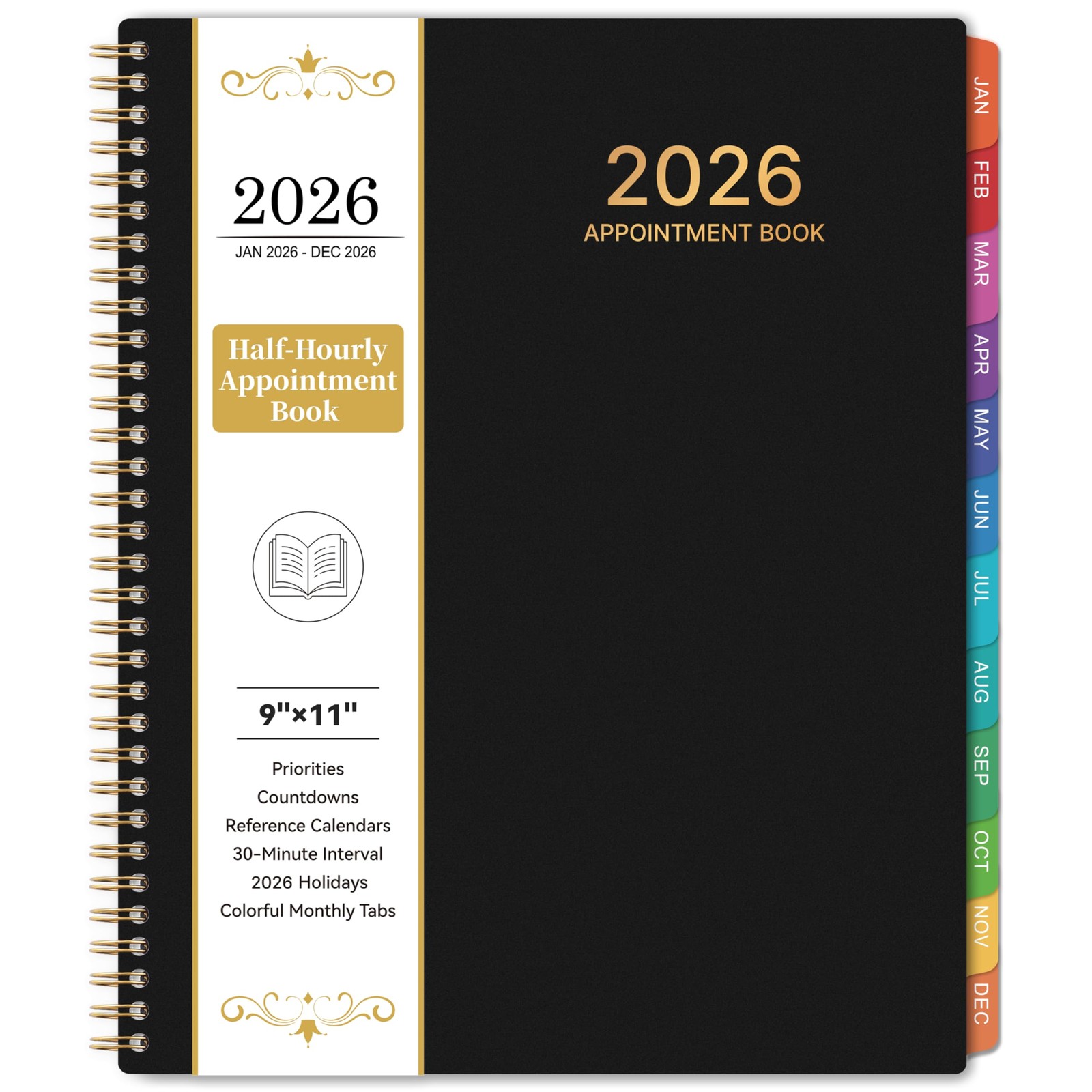 2026 Appointment Book/Planner – 2026 Planner Large 9″ x 11