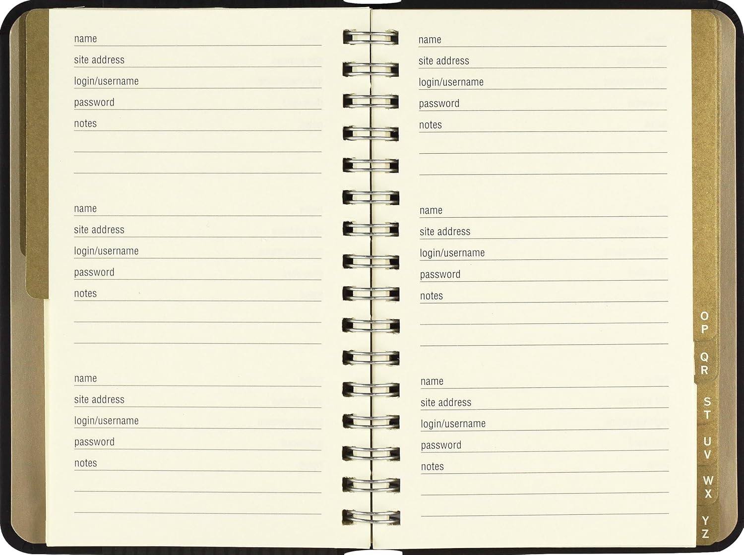 WTF? the Personal Internet Address & Password Organizer (With Removable Cover Ba