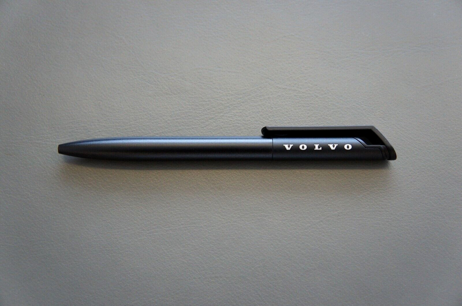 New Genuine Volvo Matte Black Quality Metal Ballpoint Roller Ball Pen Dealership