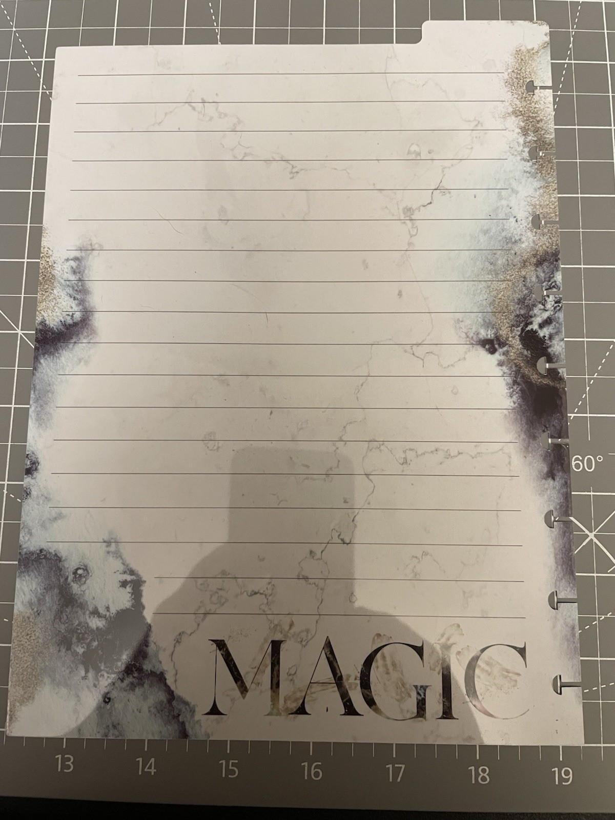 Happy Planner Classic Cosmic Watercolor Companion Set Envelopes, Dashboards