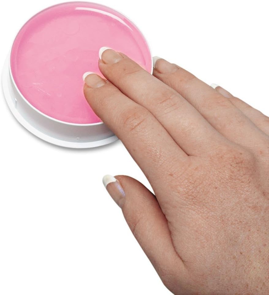 6 Pack of LEE Sortkwik Fingertip Moisteners, 3/8 oz in Pink – Count with Ease