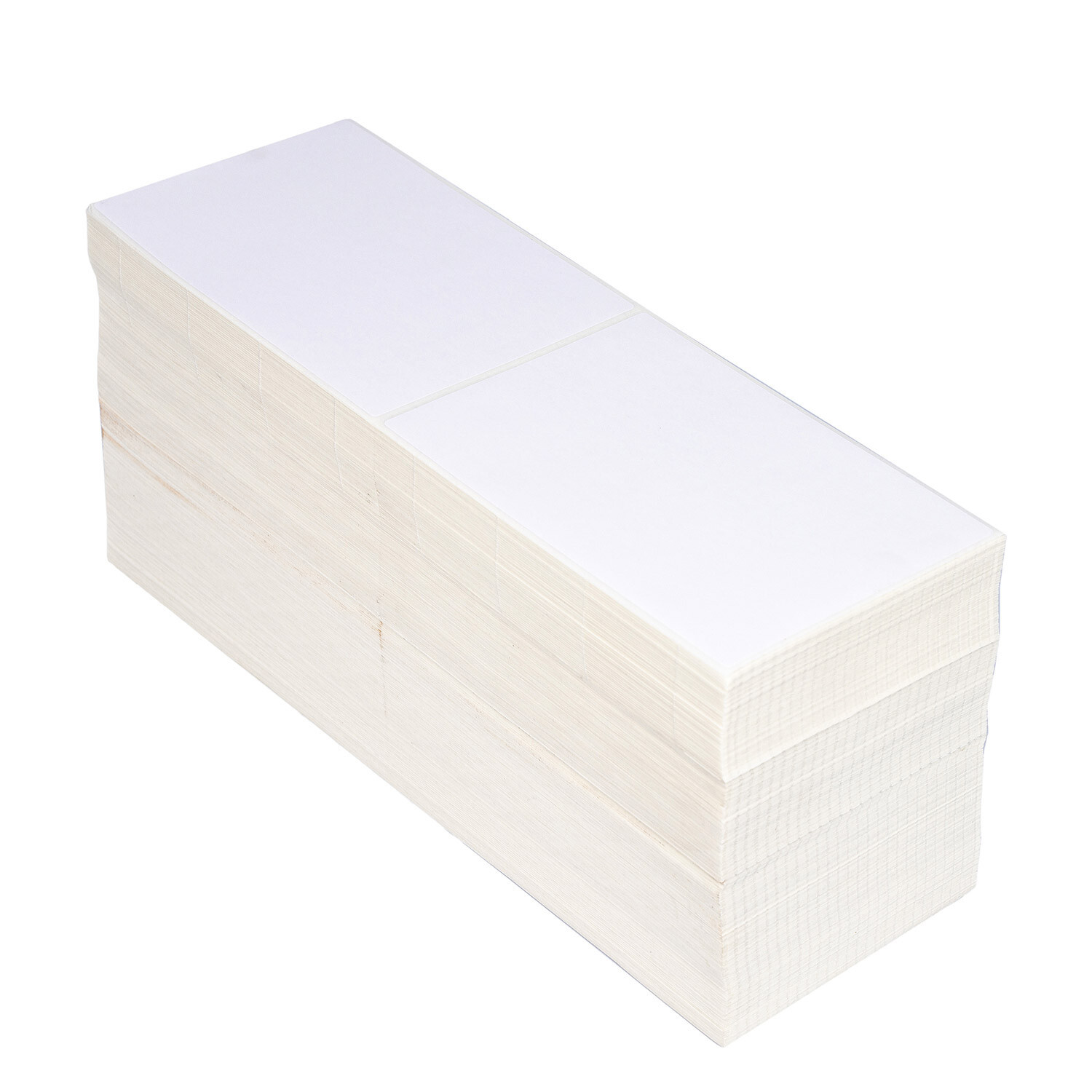 ZEBRA / ELTRON 4×6 (4″ x 6″) Direct Thermal Fanfold Labels – (1) Stack of 2000