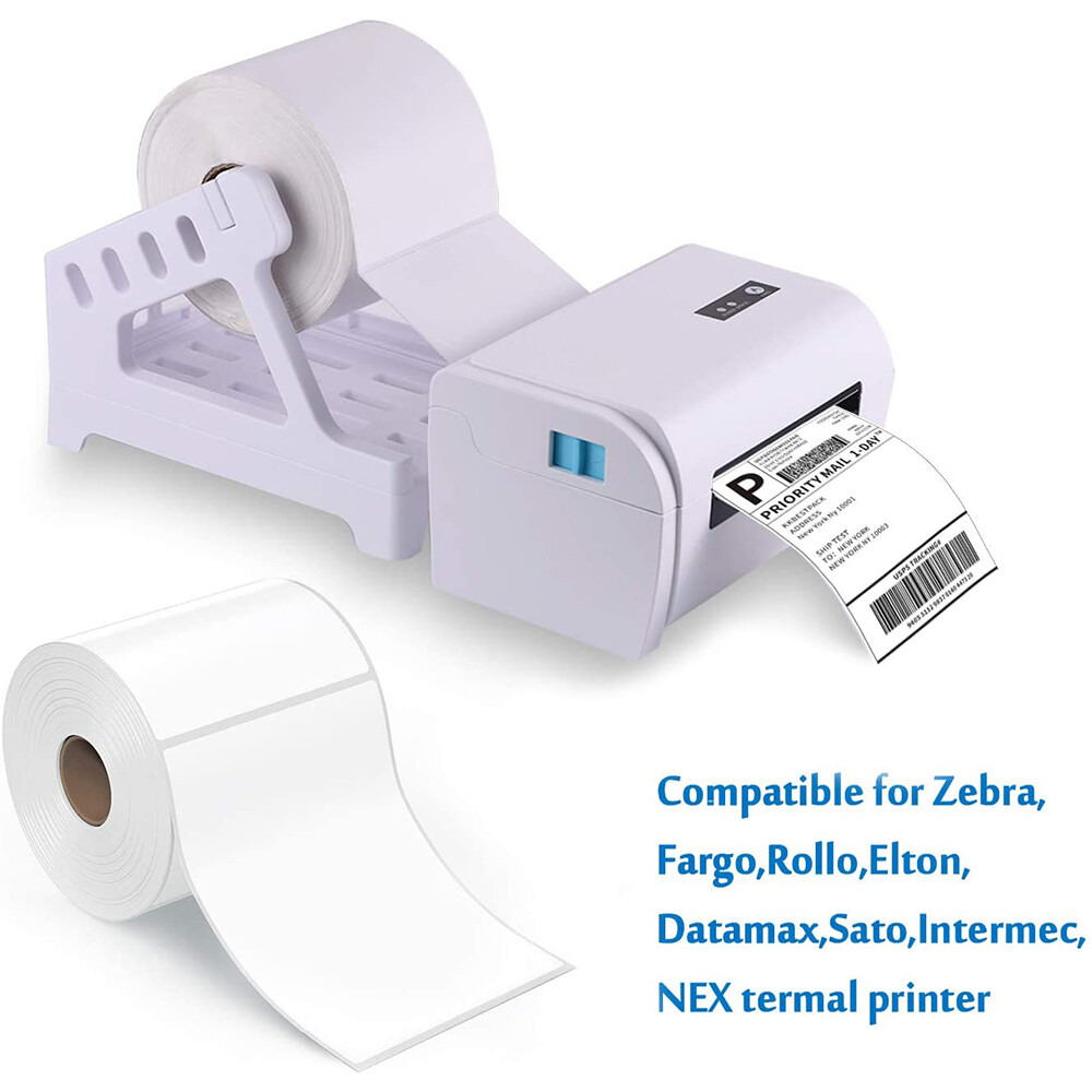 2-20 Rolls 4″ x 6″ Direct Thermal Shipping Labels 450 per Roll For Zebra Printer