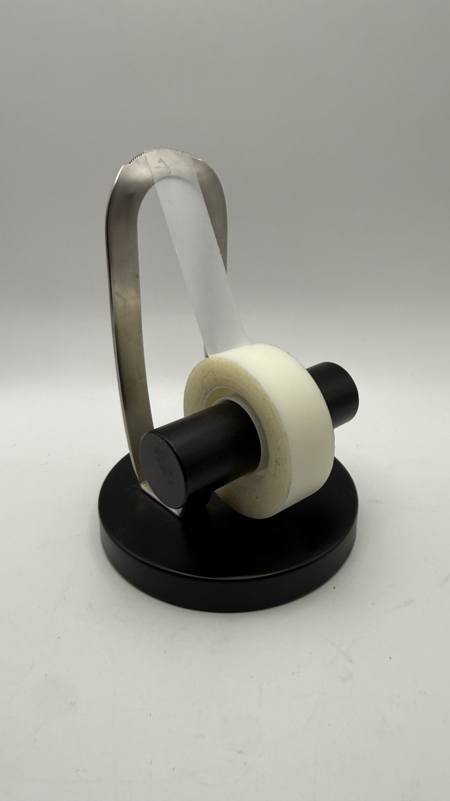 Unique Modern Tape Dispenser for Office Desk Elegant Minimalist Design Heavy