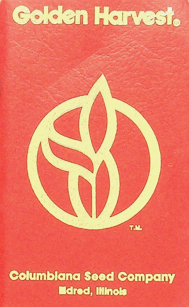 1976 Columbiana Seed Company Small Advertising Notebook With Calendar- E11-A