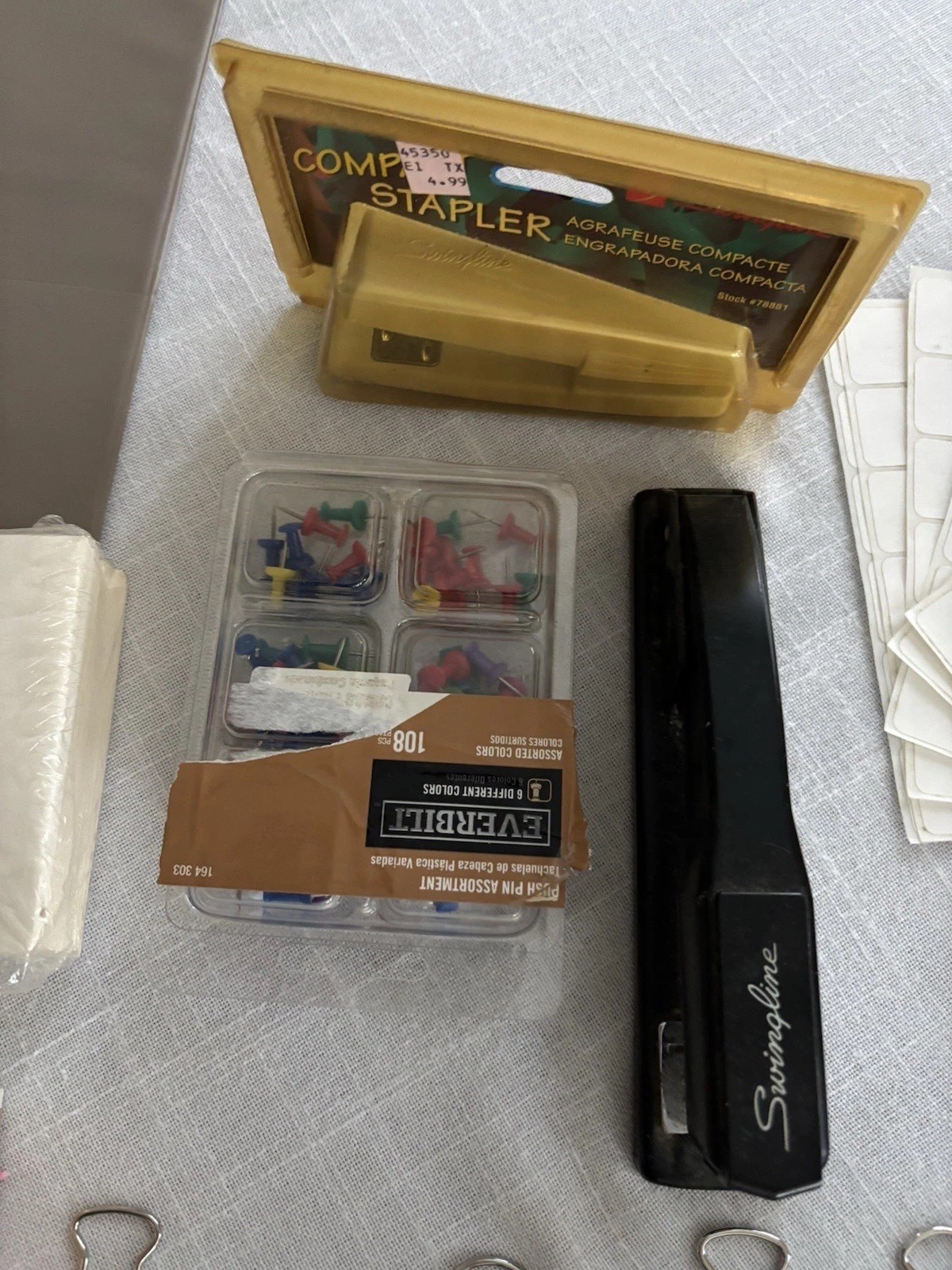 LOT Office School Supplies STAPLERS Envelopes PENS Markers CLIPS Pencils Binders