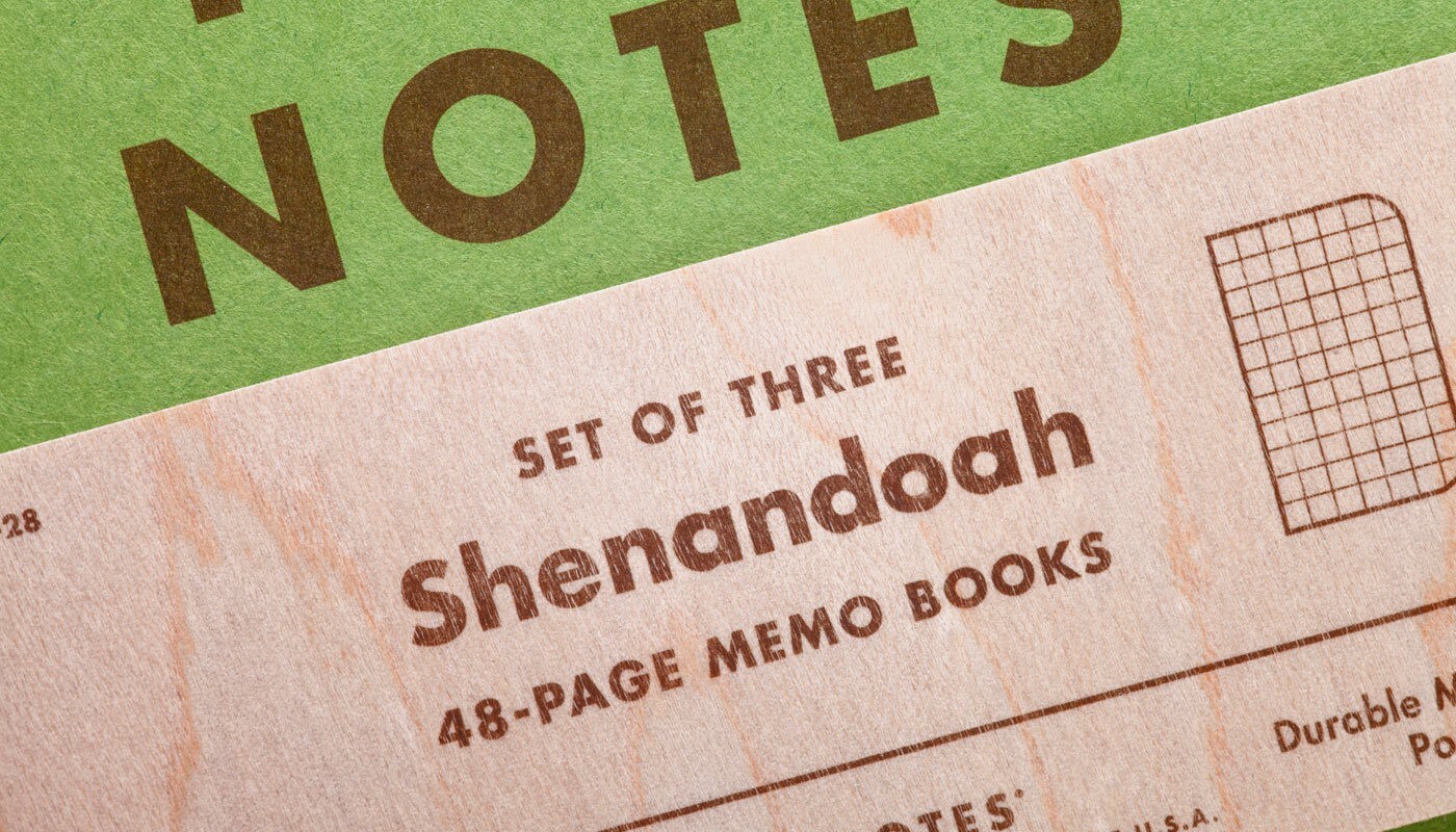 NEW/SEALED Field Notes Shenandoah 3-pack Limited Edition (FNC-28, Fall 2015)