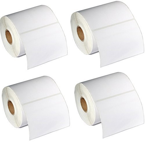 6 Rolls 4×6 Perforated Direct Thermal Shipping Labels 250 per roll – 1500 labels