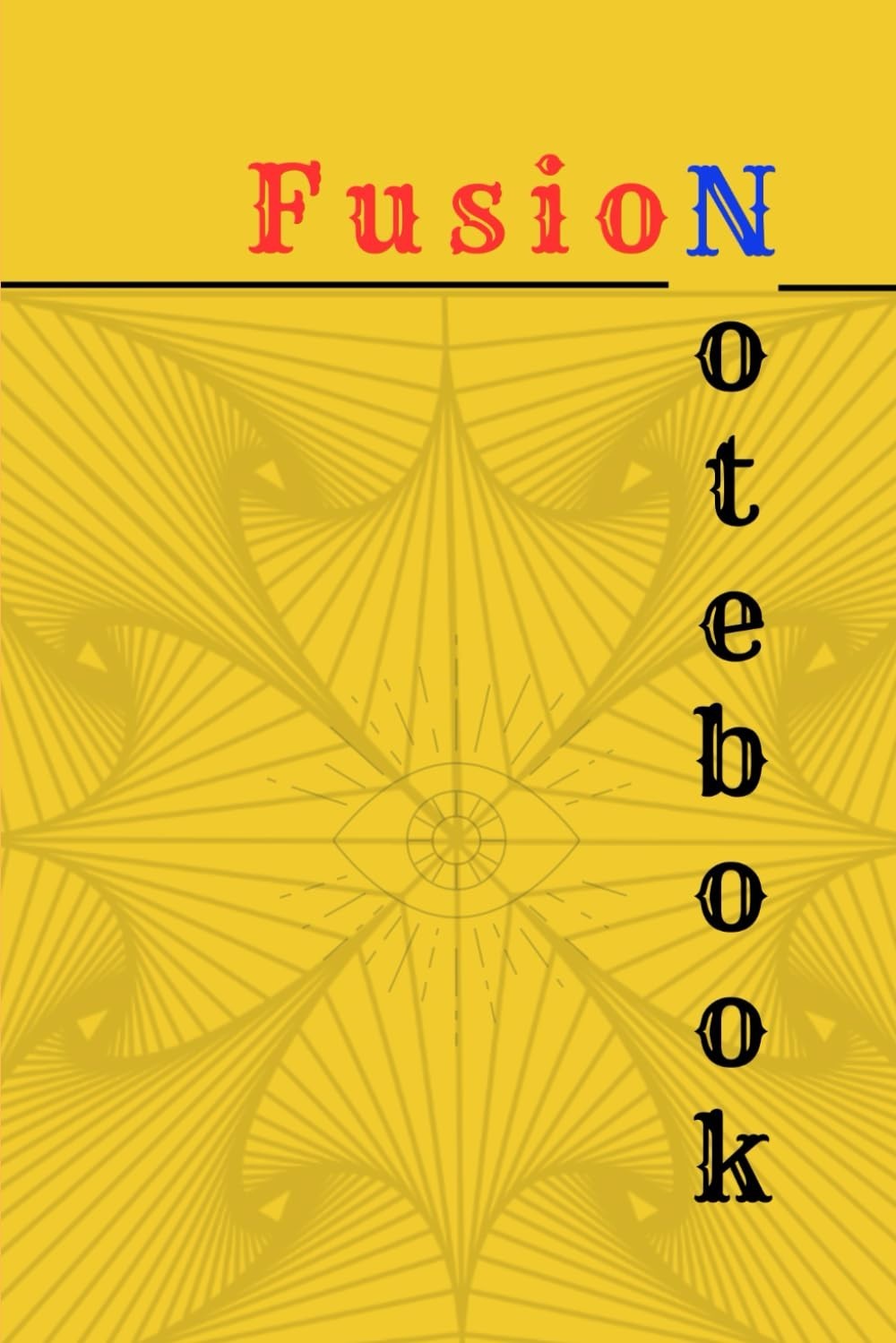Fusion Notebook Paperback Gridded & Ruled 120-pages