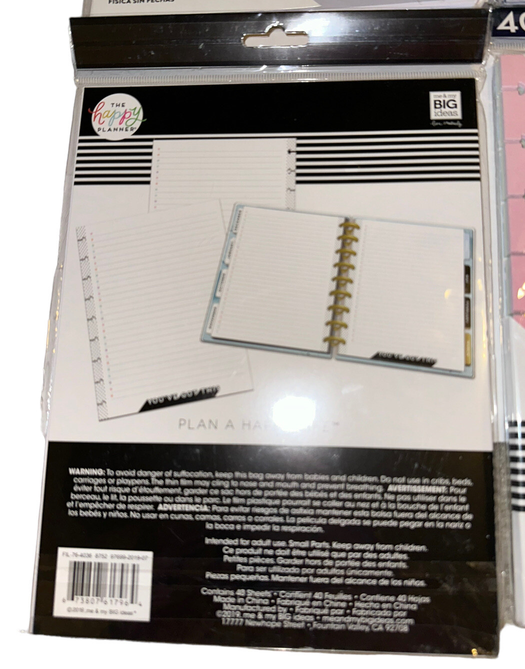 The Happy Planner Lined Paper Sheets Pastel Dots You’ve Got This NEW