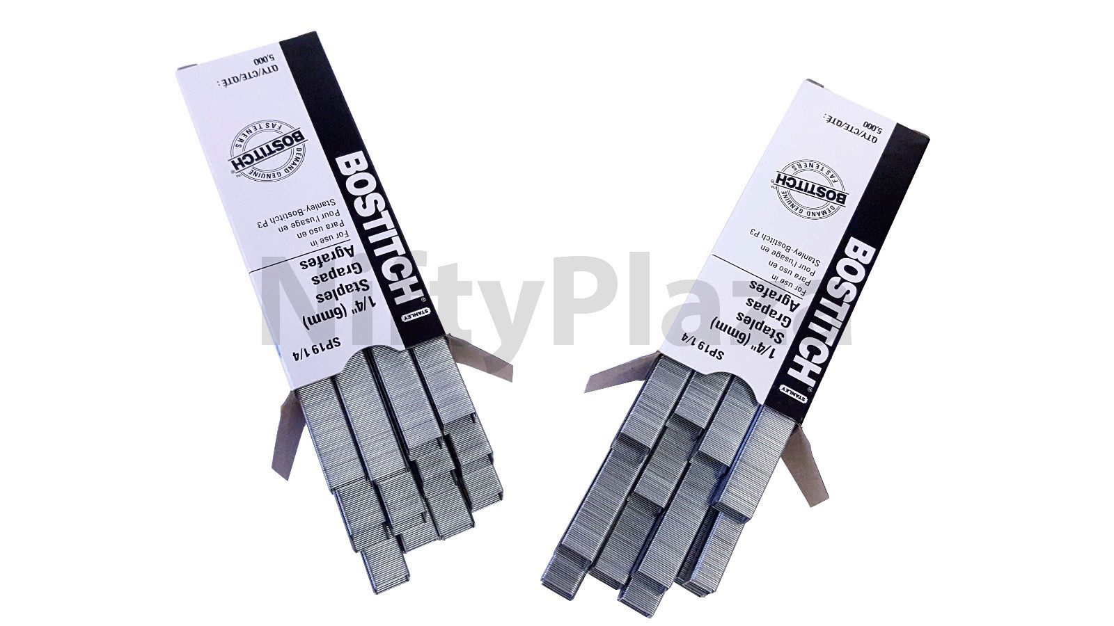 2 Boxes of Stanley Bostitch P3 Staples SP19 1/4″ Premium – FAST FREE SHIPPING