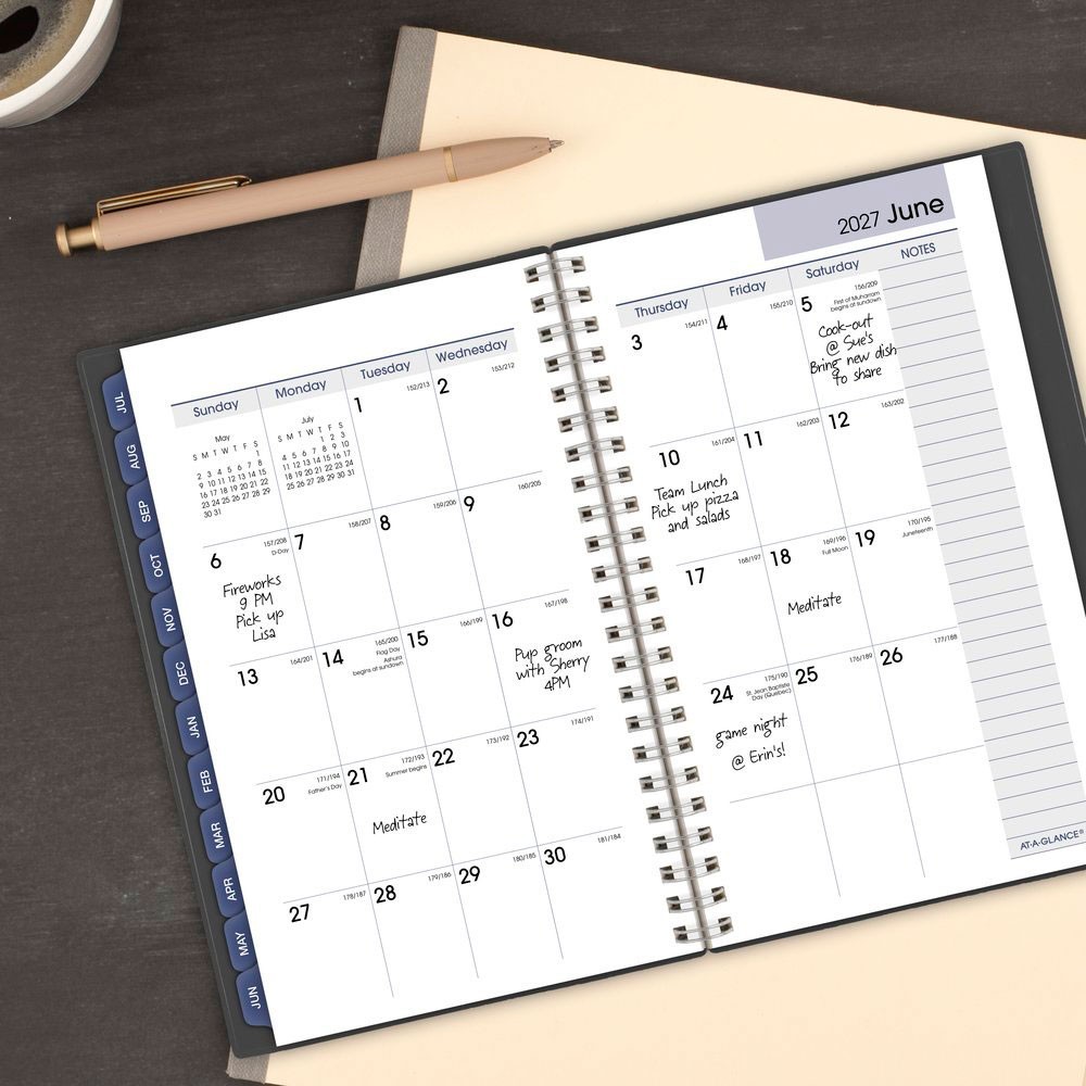 At-A-Glance 2026-2027 AYC200-45 Academic Weekly/Monthly Planner, 5 x 8″