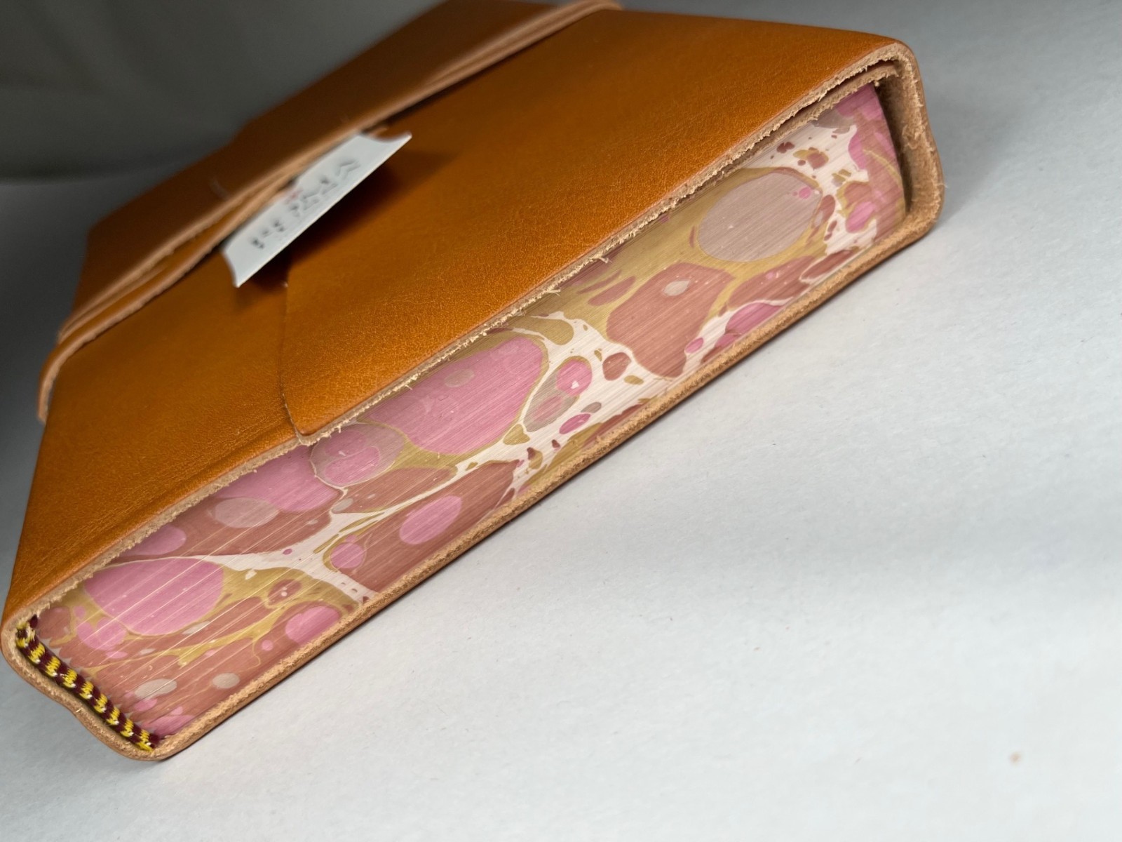Cavallini & Co. Tan Leather Roma Lussa Journal, 6″ x 8″