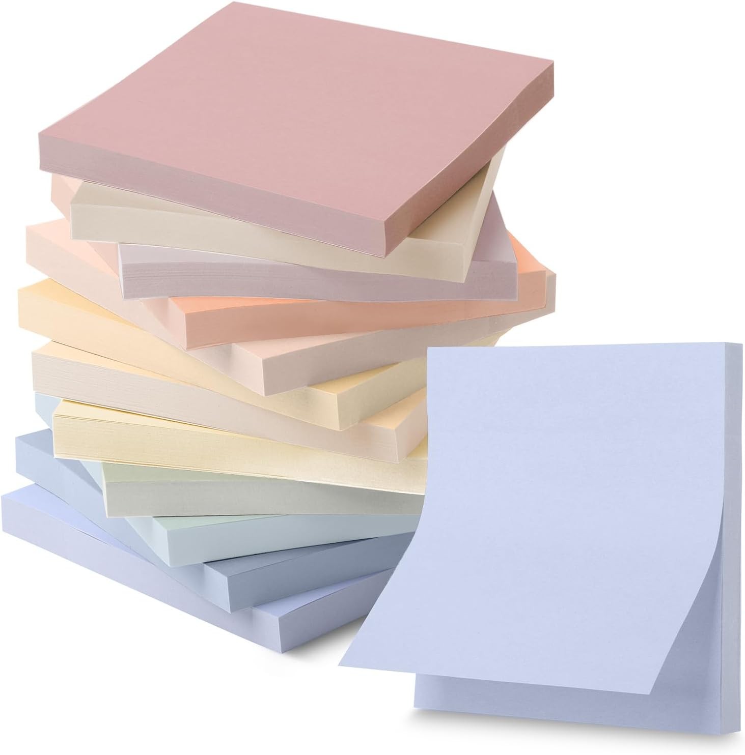 Self Stick Memo Pads Strong Adhesive Sticky Notes For Office And School Use