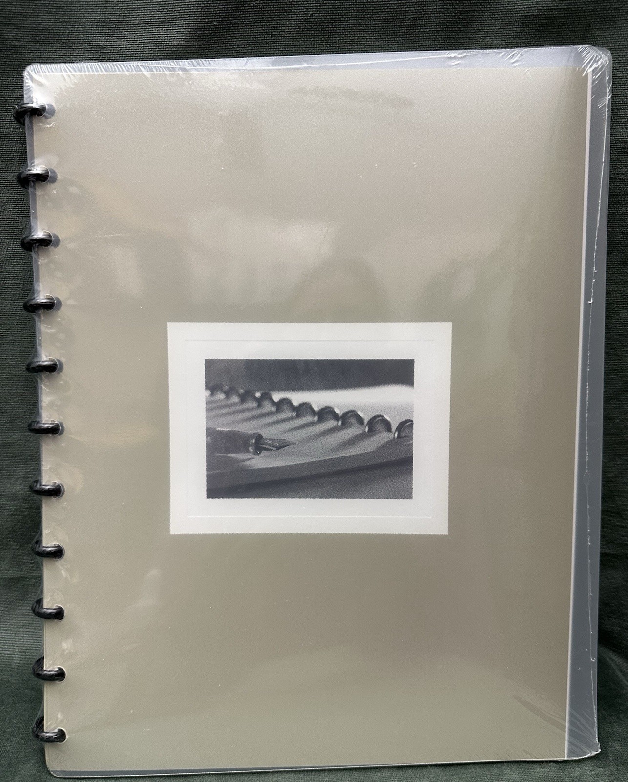 Levenger Circa Notebook 50 pages with small Disc binding- Translucent Cover-New